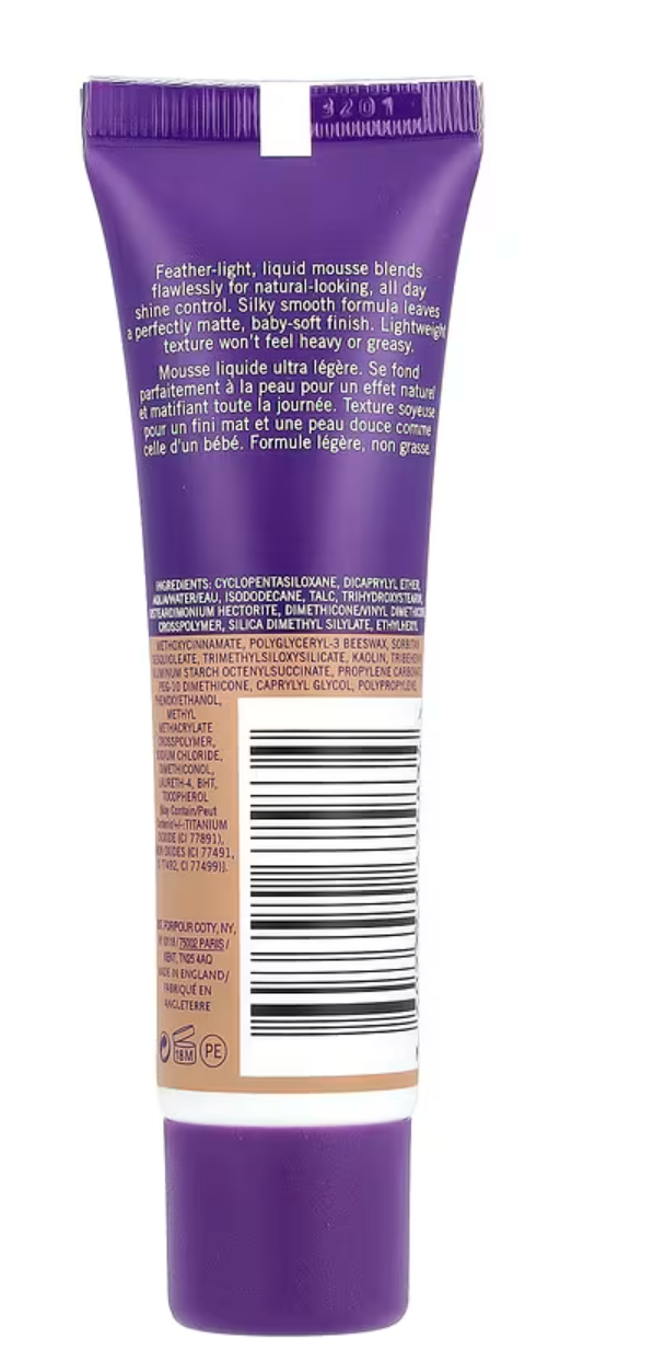 Rimmel London, Stay Matte, Full Coverage Mattifying Foundation, 303 True Nude, 1 fl oz (30 ml)