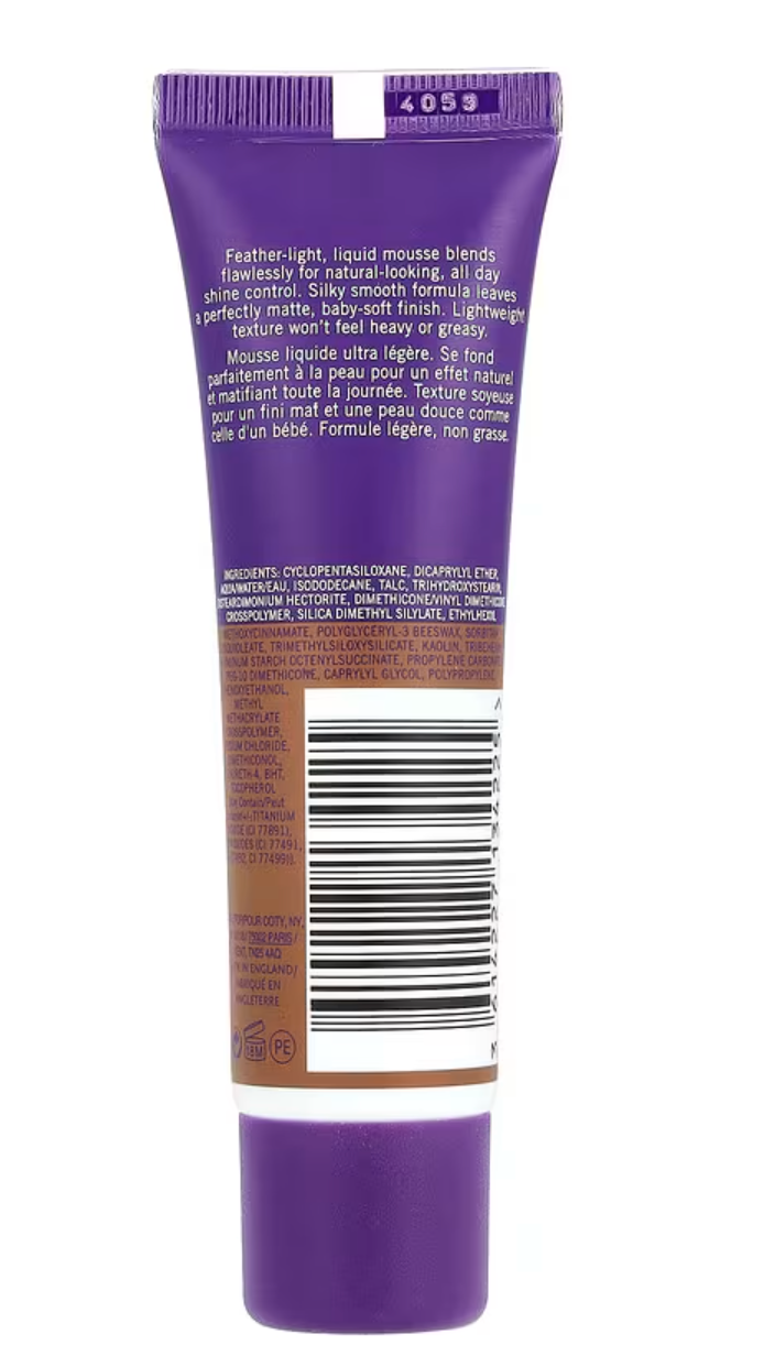 Rimmel London, Stay Matte, Full Coverage Mattifying Foundation, 506 Deep Noisette, 1 fl oz (30 ml)