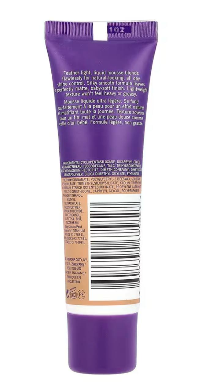 Rimmel London, Stay Matte, Full Coverage Mattifying Foundation, 300 Sand, 1 fl oz (30 ml)