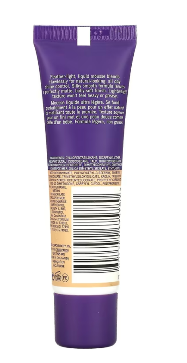 Rimmel London, Stay Matte, Full Coverage Mattifying Foundation, 103 True Ivory, 1 fl oz (30 ml)