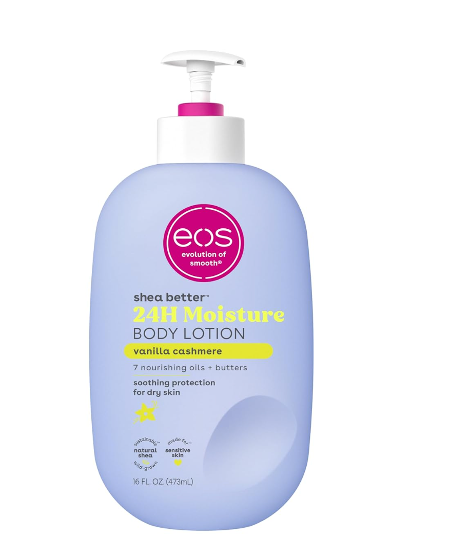 eos Shea Better Body Lotion – Vanilla Cashmere 473 ml | UK Stock & Free Delivery