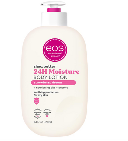 eos Shea Better Body Lotion Strawberry Dream 16 fl oz