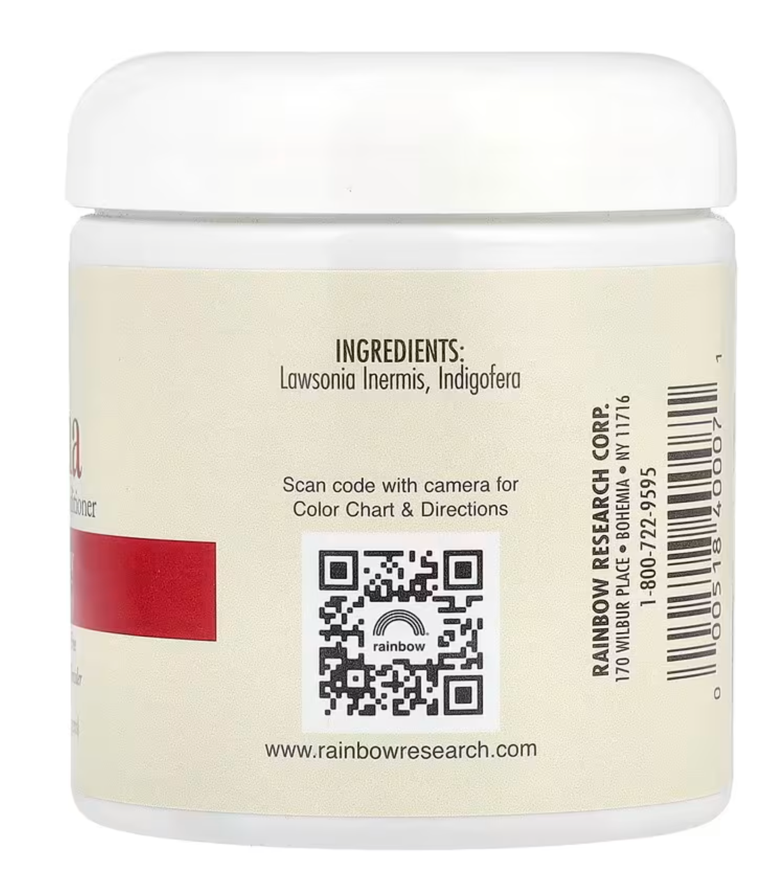 Rainbow Research, Henna, Hair Color & Conditioner, Mahogany (Medium Auburn), 4 oz (113 g)