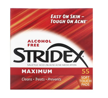 Stridex, Single-Step Acne Control, 55 Soft Touch Pads
