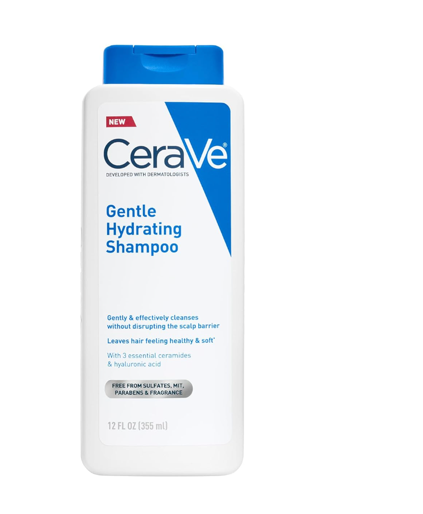 CeraVe Gentle Hydrating Shampoo – 355ml / 12 fl oz