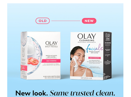 Olay Daily Facials Makeup Removing Cleansing Cloths – 66 Count
