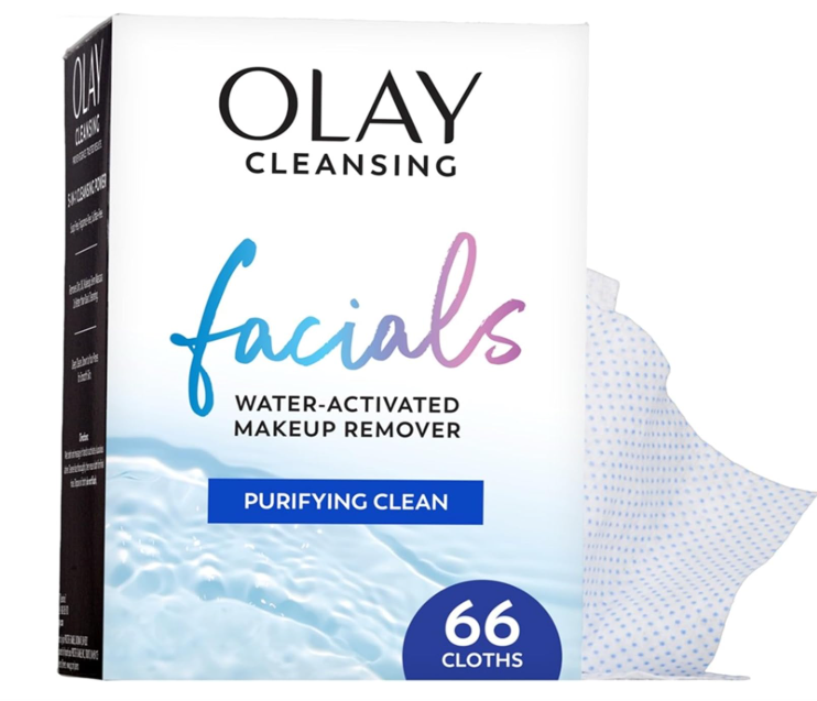 Olay Daily Facials Deep Clean Face Wipes 66 Count Normal to Oily Skin