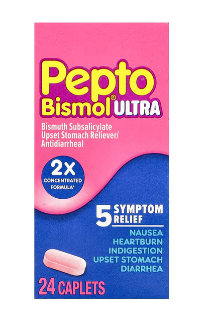 Pepto Bismol, Pepto Bismol® Ultra, 24 Caplets