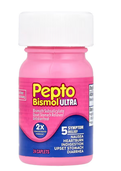 Pepto Bismol, Pepto Bismol® Ultra, 24 Caplets