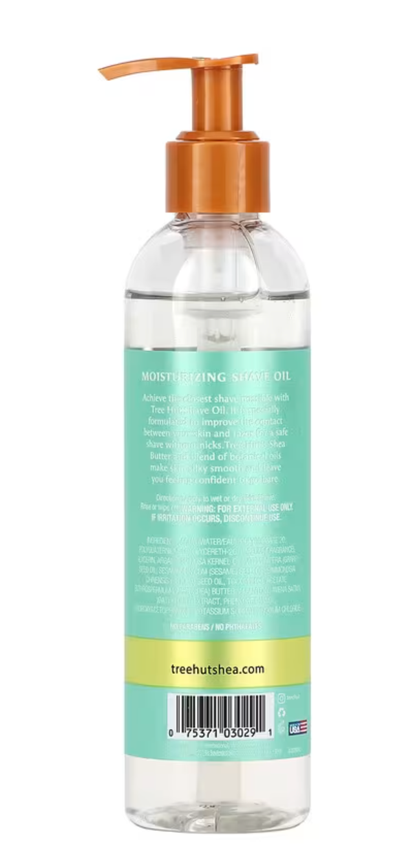Tree Hut, Moisturizing Shave Oil, Coconut Lime, 7.7 fl oz (227 ml)